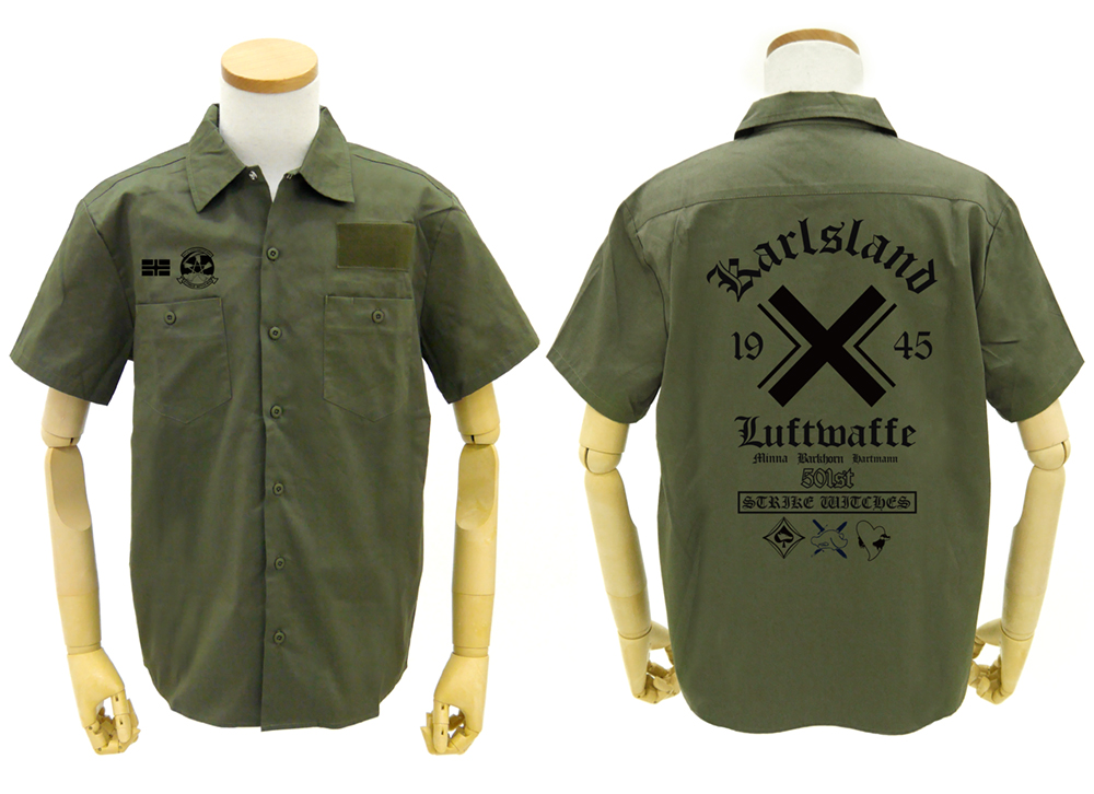 ☆限定☆限定版 カールスラント ワッペンベースワークシャツ [第501