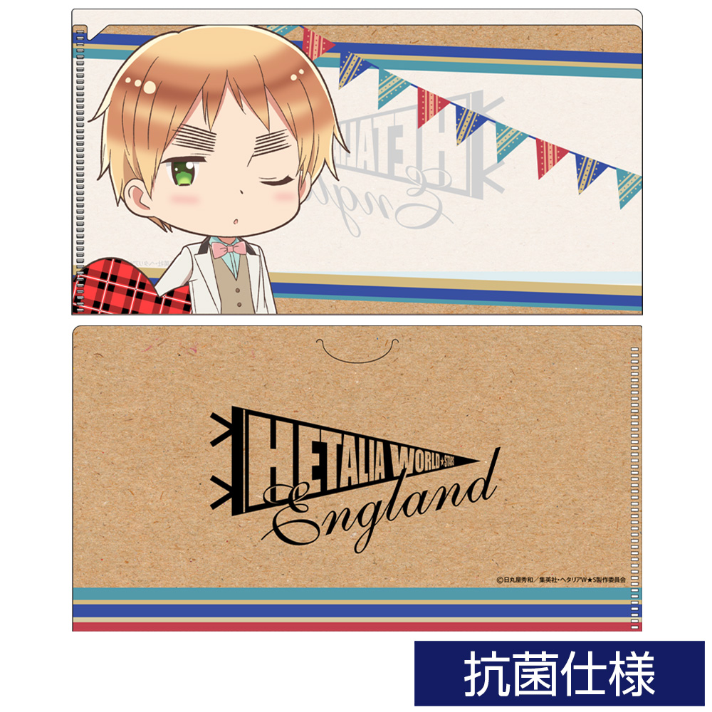 イギリス ミニクリアファイル [ヘタリア World☆Stars] | 公式