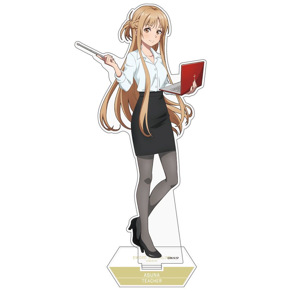 描き下ろし アスナの職業体験 B2タペストリー ティーチャーVer