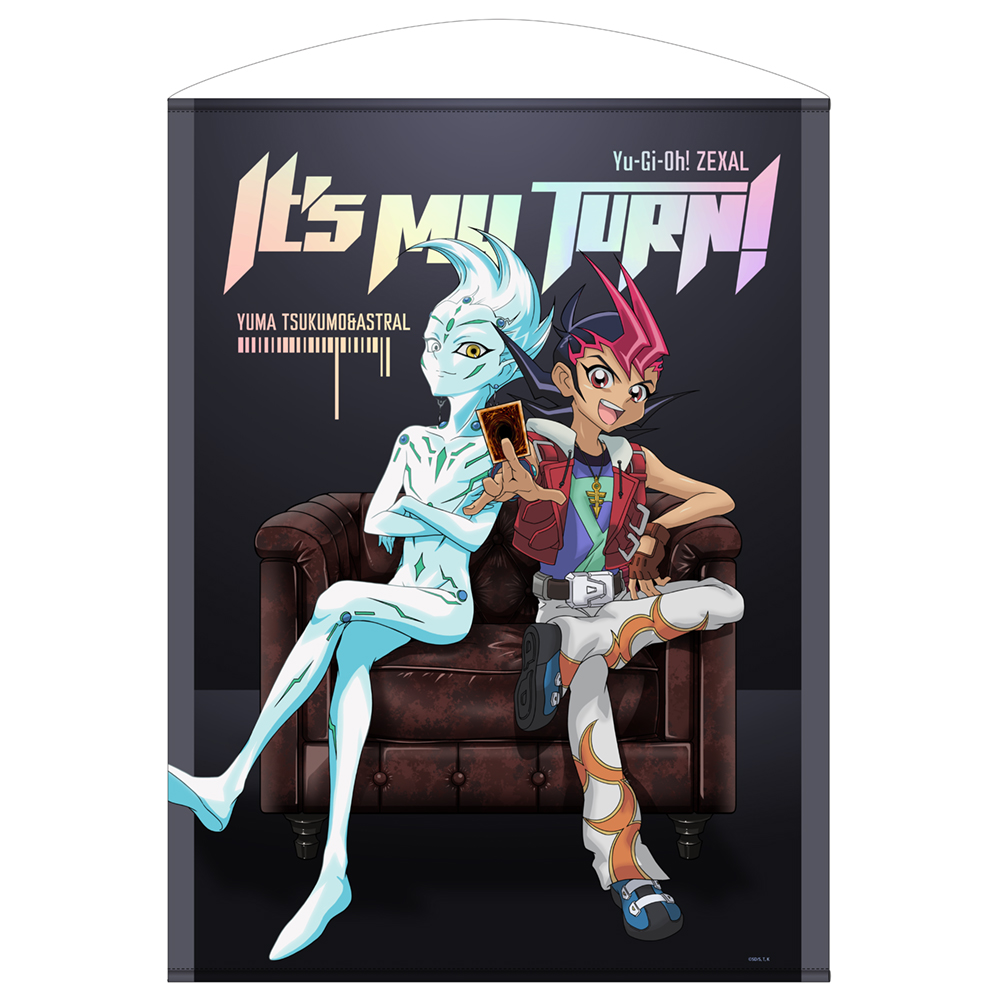 描き下ろし 九十九遊馬＆アストラル 100cmタペストリー 最強の決闘者達