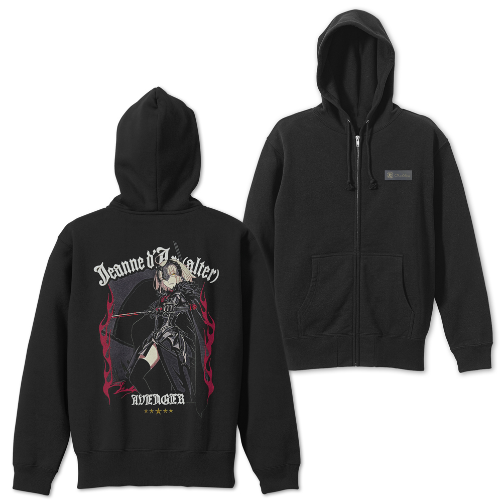 ☆限定☆アヴェンジャー/ジャンヌ・ダルク〔オルタ〕 刺繍ジップ