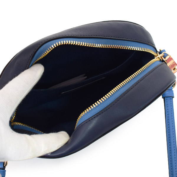 COACH】コーチ コーティングキャンバス スムースレザー ホース アンド