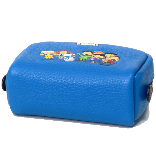 COACH】コーチ ぺブルレザー ピーナッツ コラボ スヌーピー アンド