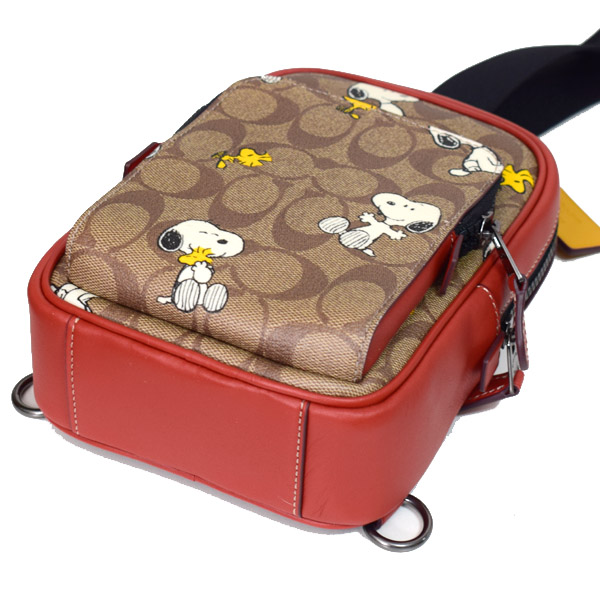 COACH】コーチ コーティングキャンバス レザー シグネチャー