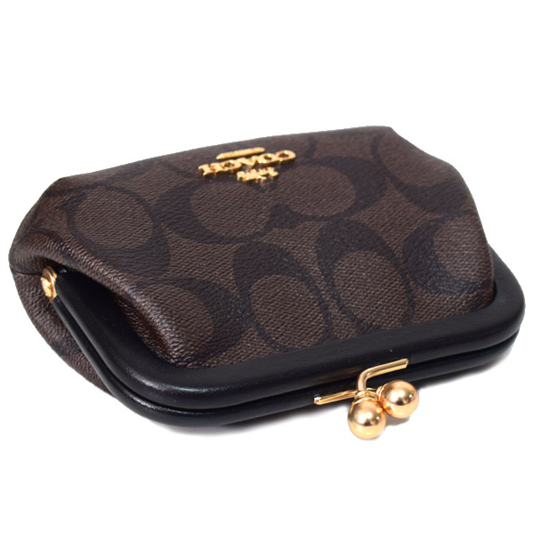 COACH】コーチ コーティングキャンバス レザー シグネチャー