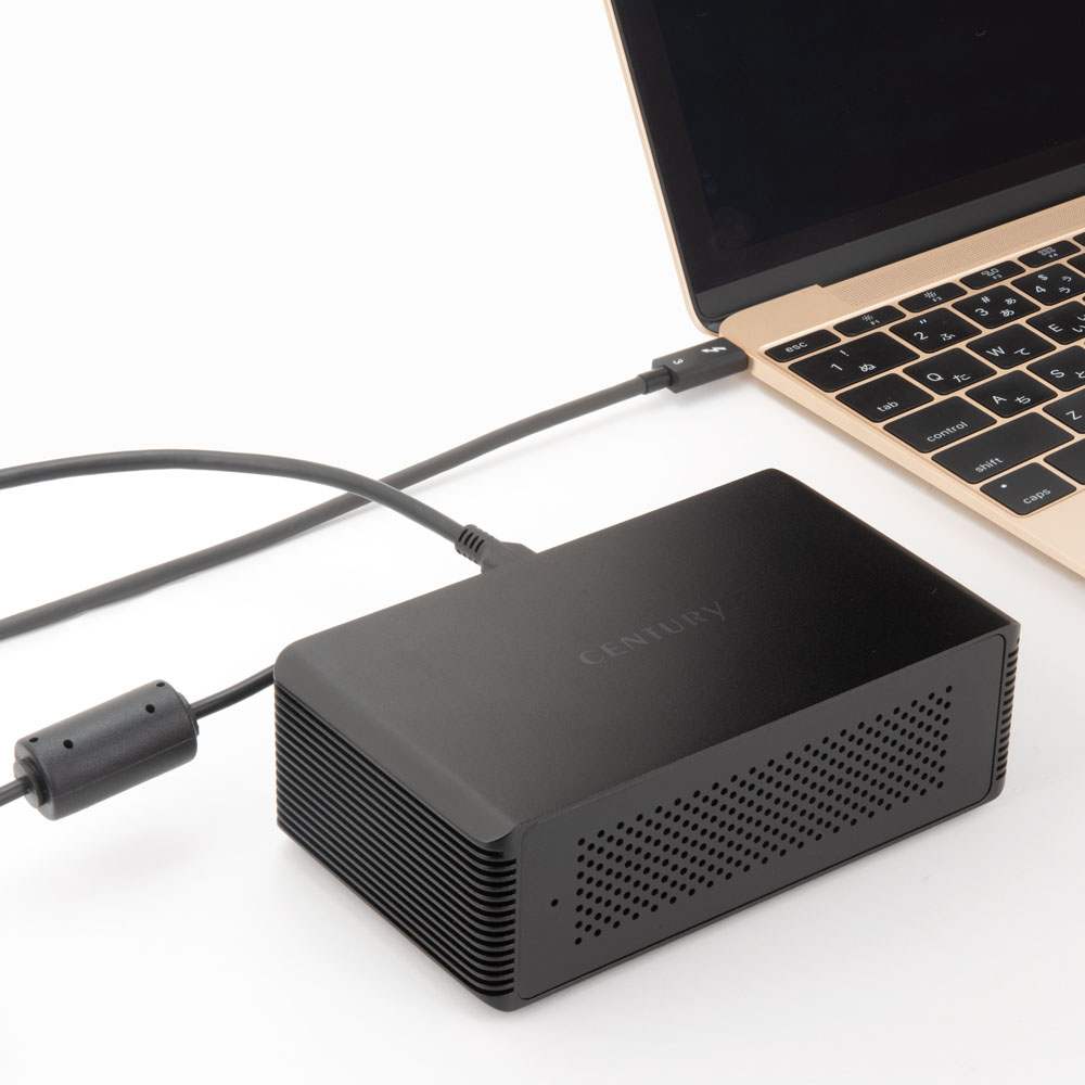 M.2 NVMe SSD to Thunderbolt3 アルミケース (CAM2NVTB3) - 株式会社