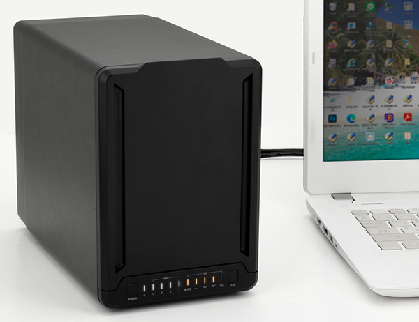 裸族のゲートハウス 4Bay (CRGH35U10G) ハードディスク（HDD）ケース