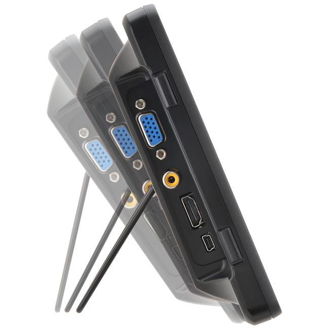 販売終了】 8インチHDMIマルチ モニター plus one HDMI ブラック (LCD