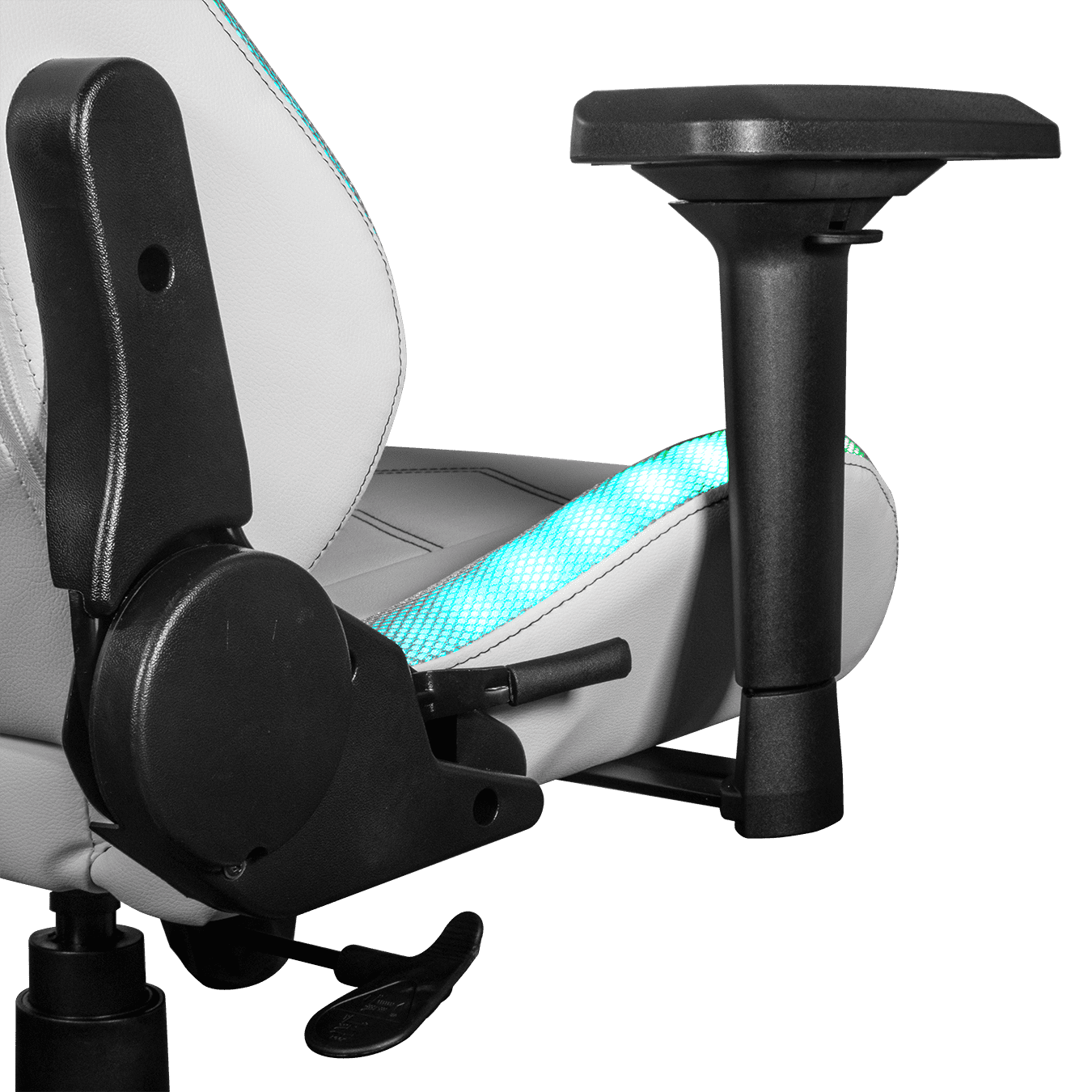 GC-02 White | GALAX LED搭載 ゲーミングチェア GC-02 シリーズ