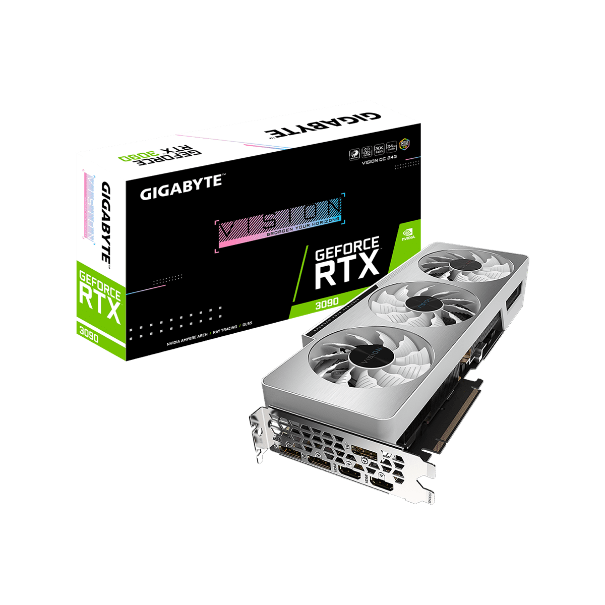 GV-N3090VISION OC-24GD | GIGABYTE NVIDIA GEFORCE RTX 3090 搭載