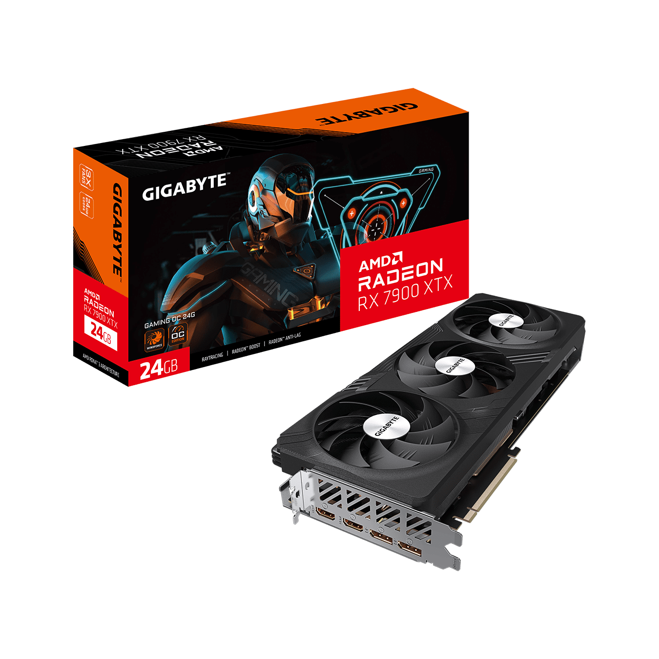GV-R79XTXGAMING OC-24GD | GIGABYTE Radeon RX 7900 XTX 搭載