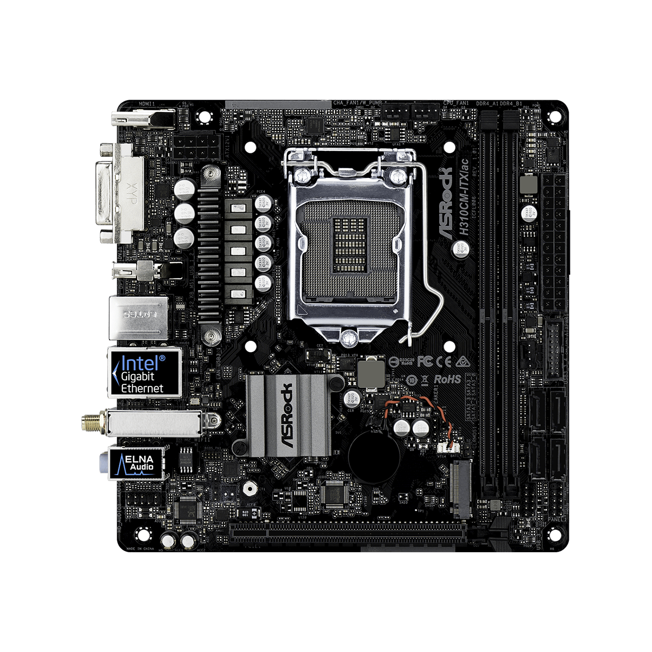 H310CM-ITX/ac | ASRock(アスロック) LGA1151 Intel H310 MiniITX