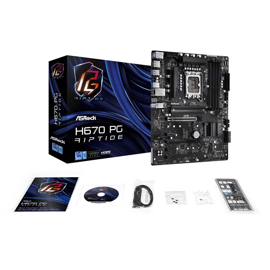 H670 PG Riptide | ASRock(アスロック) LGA 1700 Intel H670 ATX