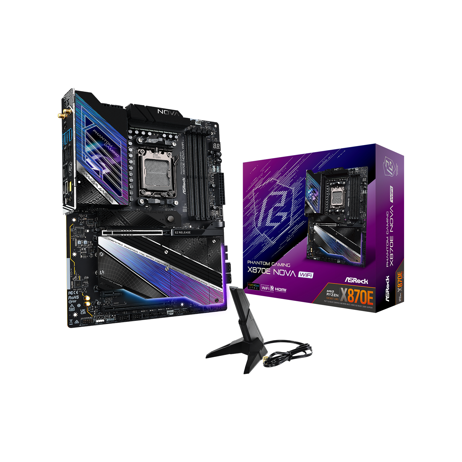 B550 Steel Legend | ASRock(アスロック) Socket AM4 AMD B550 ATX