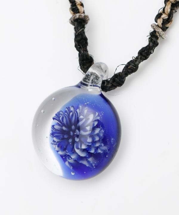 メンズアースガラスネックレス(RED): 『チャイハネ』公式通販