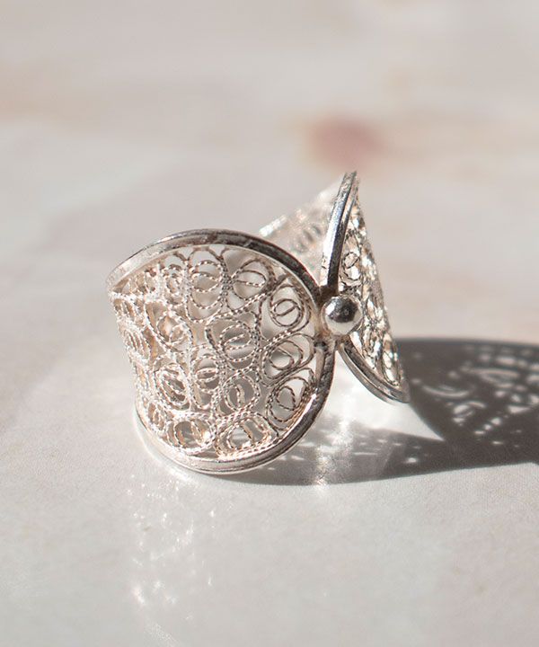 シルバー925】フィリグリーボウリング（Made inマルタ島）(1VARIATION