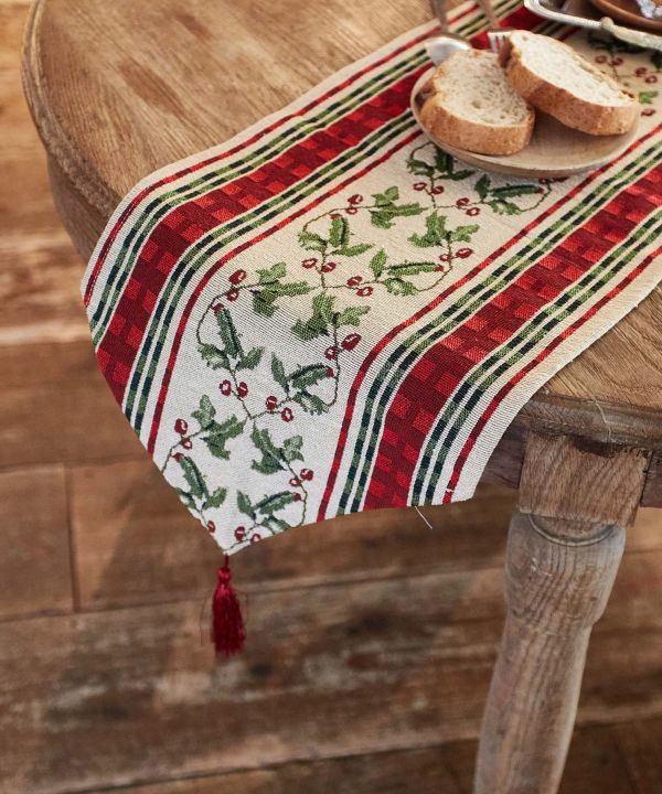 クリスマステーブルランナー(LEAF): 『欧州航路』