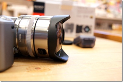 α NEX フィッシュアイコンバーターぷちレビュー | 店長のつぶやき日記