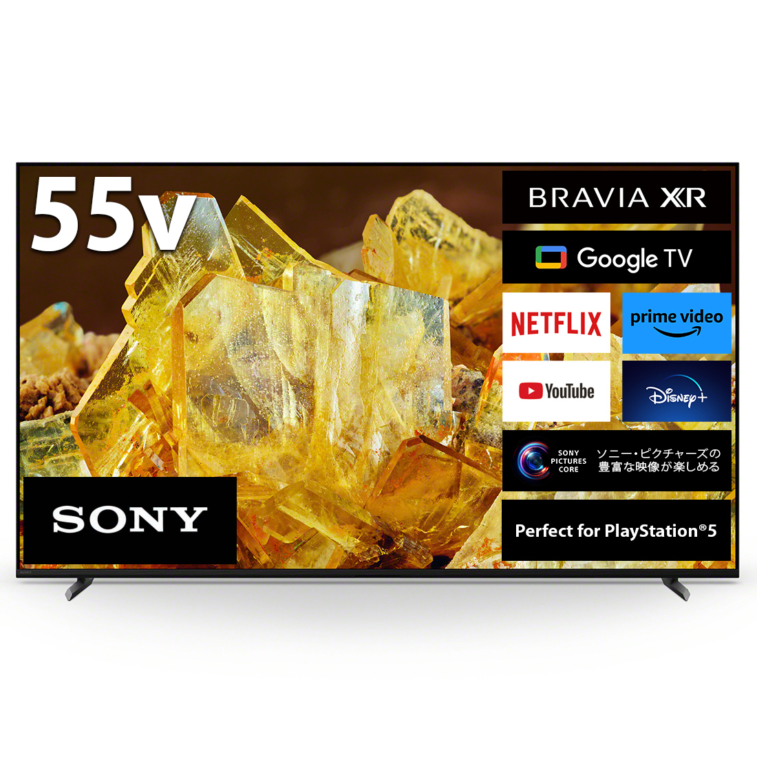 新製品＞BRAVIA X90Lシリーズに、55型「XRJ-55X90L」がラインナップ