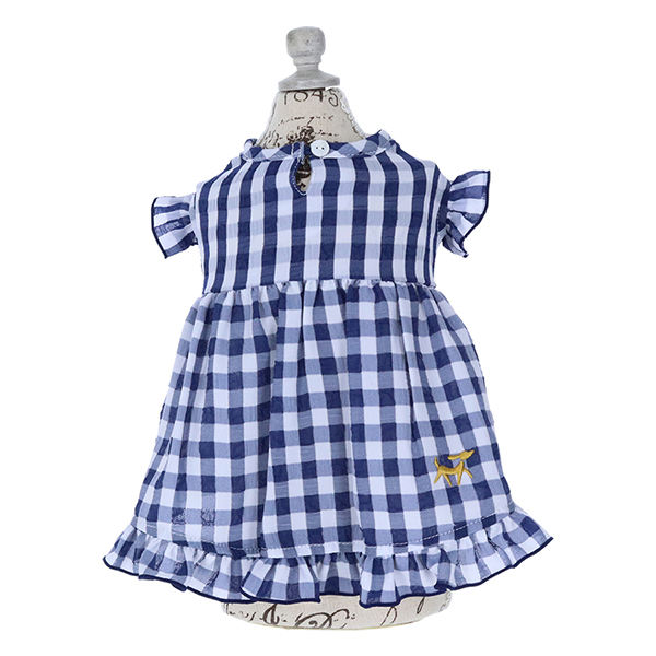 ROPE PICNIC（ロペピクニック）チェック柄Aラインワンピース | 犬服