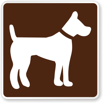 Dog Symbol General Information Sign - RG-240, SKU: X-RG-240
