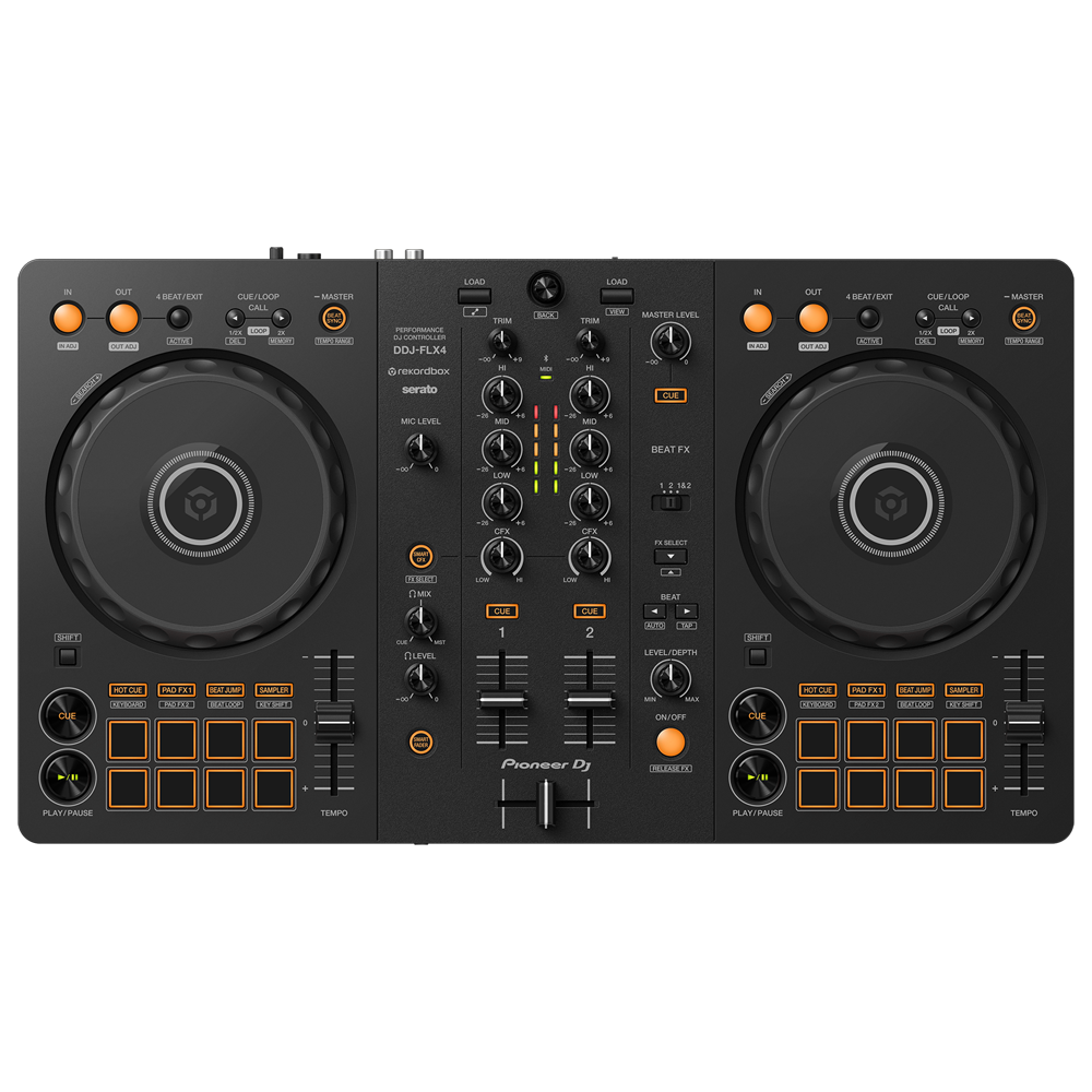 Pioneer DJ DDJ-FLX4 - 2-channel DJ controller for multiple DJ