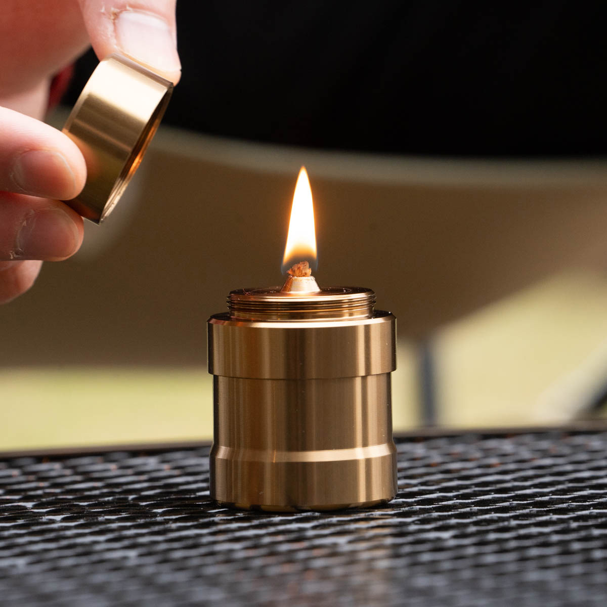 CS オイルランプ ショート - アウトドア・キャンプ用品 - キャプテン