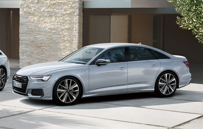 アウディA6／A6アバント／A7スポーツバックにブラックのコントラスト