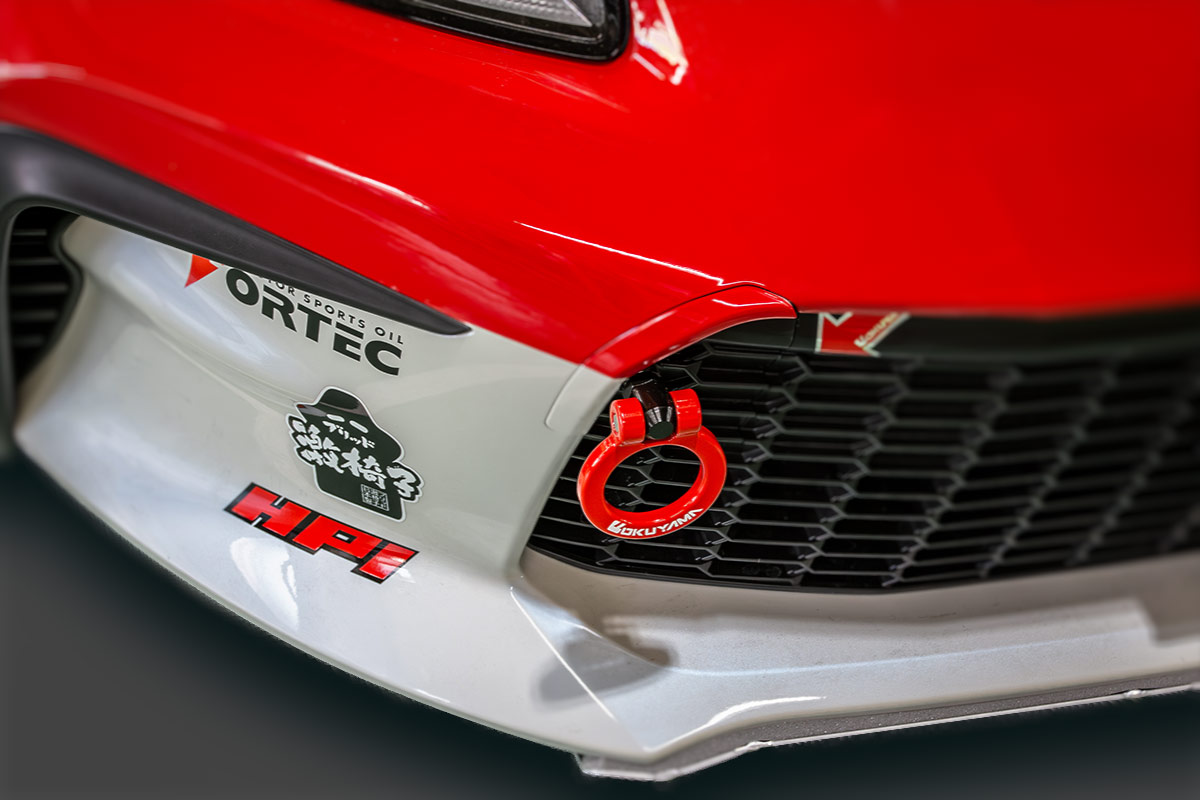 トヨタ GR86（ZN8）/スバル BRZ（ZD8）フリップアップトーイングフック