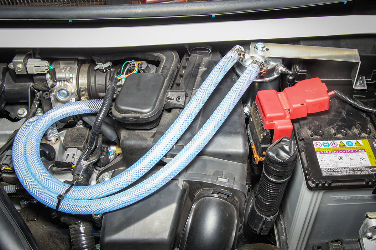 K13 マーチ オイルキャッチタンク