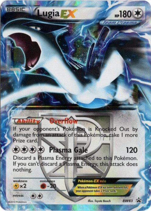 ルギアEX 海外版 英語版 プロモ Lugia EX - BW83 - 海外限定イラスト