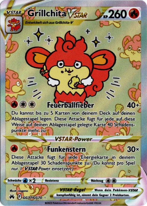 バオッキーVSTAR SAR ドイツ語版【Card Chicken】