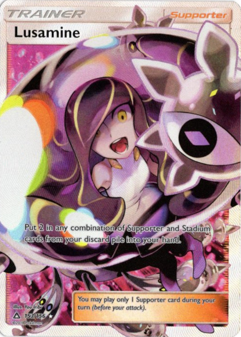 ルザミーネ SR 海外版 英語版 Lusamine - 153/156 -【Card Chicken】