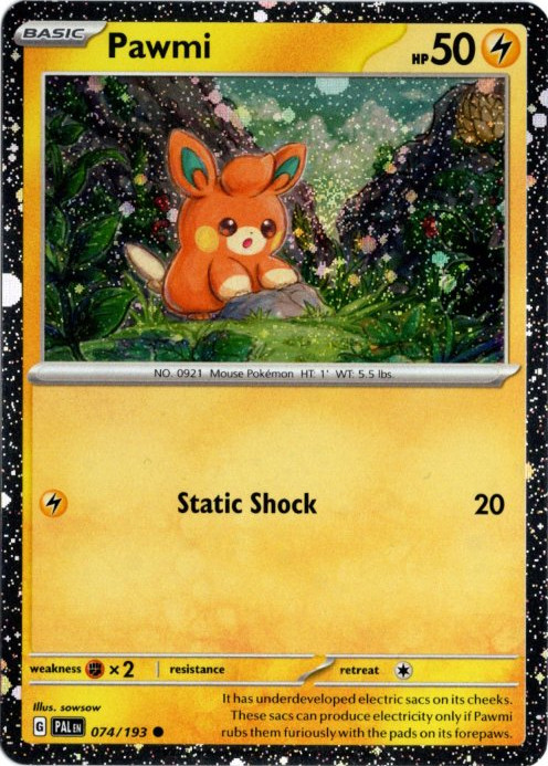 パモ 海外版 英語版 プロモ Pawmi - 074/193 -【Card Chicken】