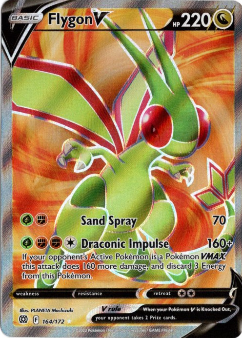 フライゴンV SR 海外版 英語版 Flygon V - 164/172 -【Card Chicken】