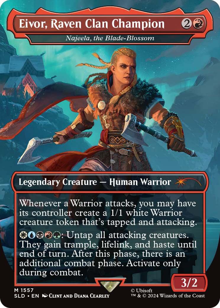EX+](1557)Eivor, Raven Clan Champion // 刃を咲かせる者、ナジーラ