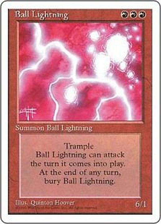 EX]ボール・ライトニング/Ball Lightning《英語》【4ED】