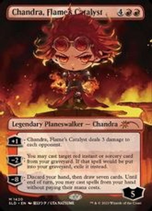 FOIL)(1420)炎の触媒、チャンドラ/Chandra, Flame's Catalyst《英語
