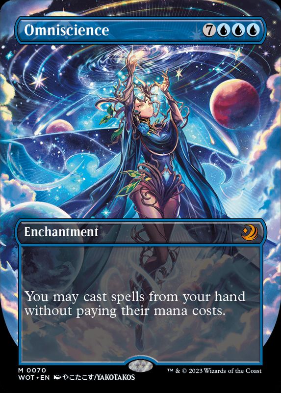 EX+](フルアート)全知/Omniscience《英語》【WOT】