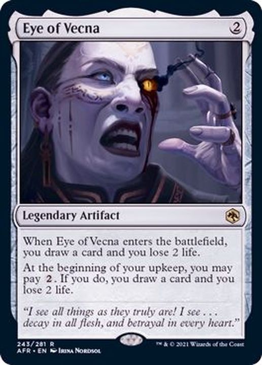 アイ・オヴ・ヴェクナ/Eye of Vecna《英語》【AFR】
