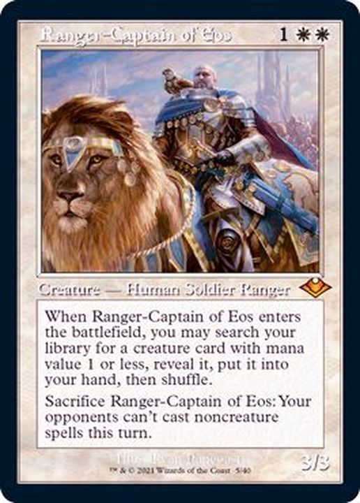 FOIL)(旧枠仕様)イーオスのレインジャー長/Ranger-Captain of Eos