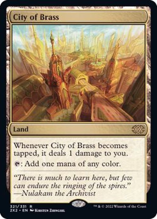 FOIL)真鍮の都/City of Brass《英語》【2X2】