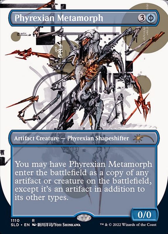FOIL)(1110)ファイレクシアの変形者/Phyrexian Metamorph《英語》【SLD】