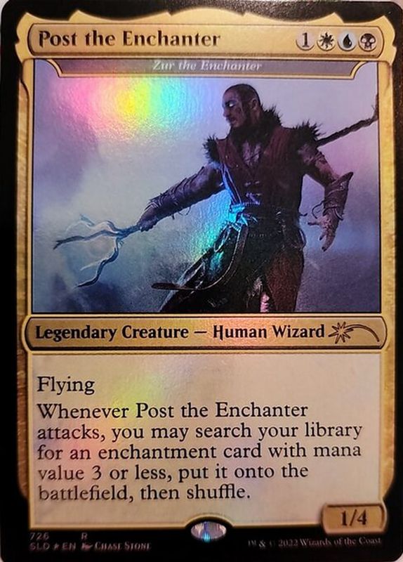 FOIL)(726)Post the Enchanter《英語》【SLD】