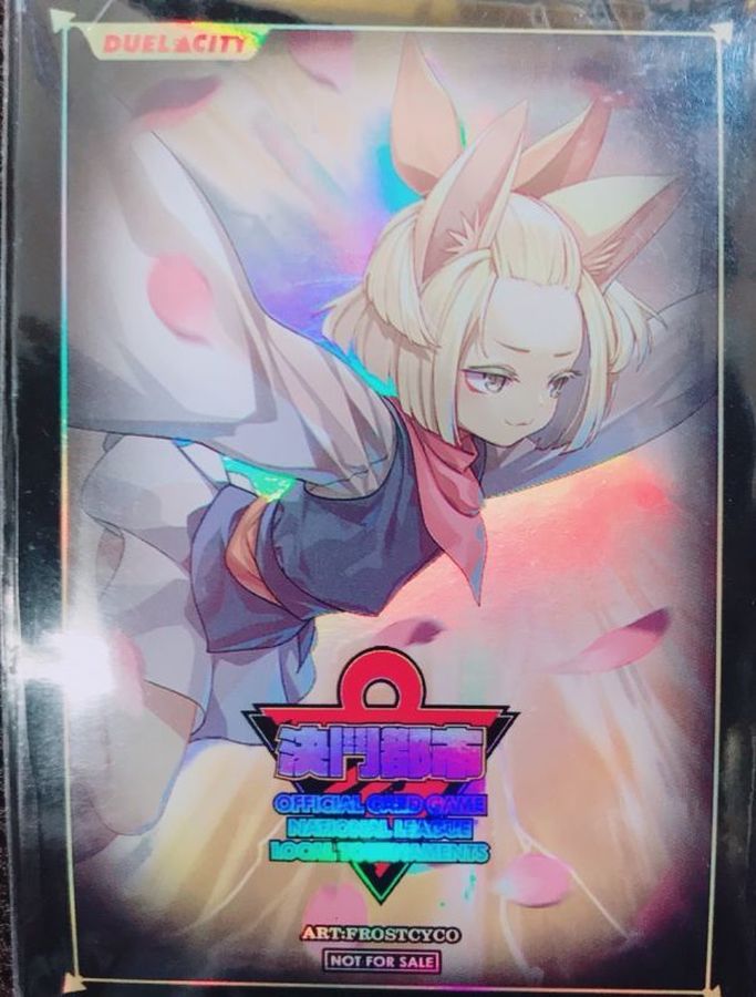 スリーブ『決闘都市灰流うらら』15枚入り【-】{-}《スリーブ》