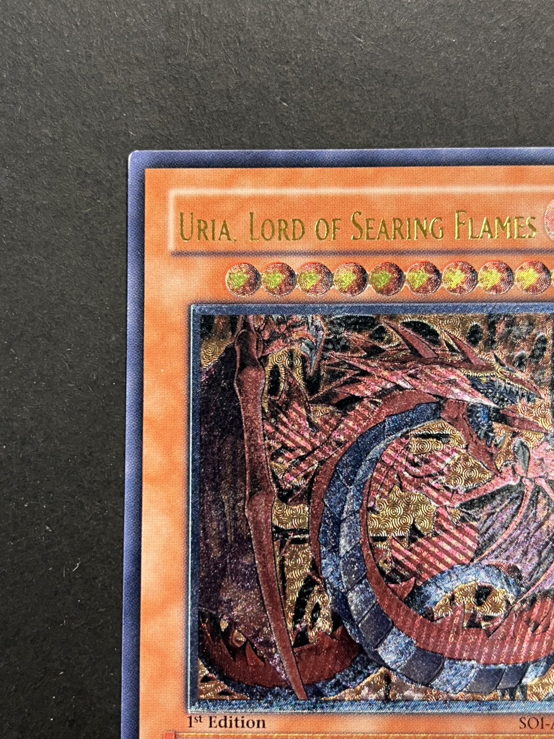 鬼*郎様 極美品 神炎皇ウリア レリーフ 遊戯王 遊戯王】神炎皇ウリア