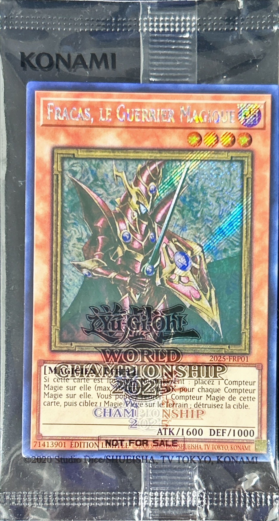 未開封)魔導戦士ブレイカー/FracasleGuerrierMagiqu【シークレット