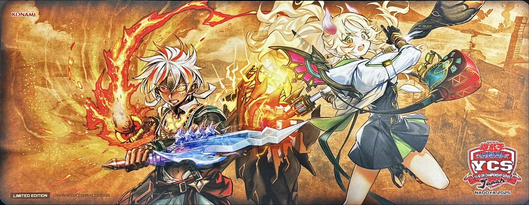 プレイマット『白の物語(YCSJ2025NAGOYA)』【-】{-}《プレイマット》