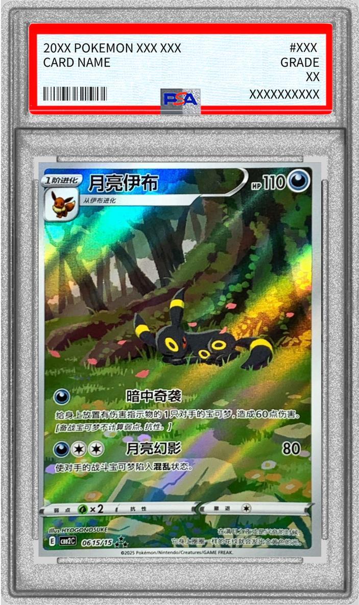 PSA10鑑定済】ブラッキー(中国)《-》{0615/15}[-] - シンソク