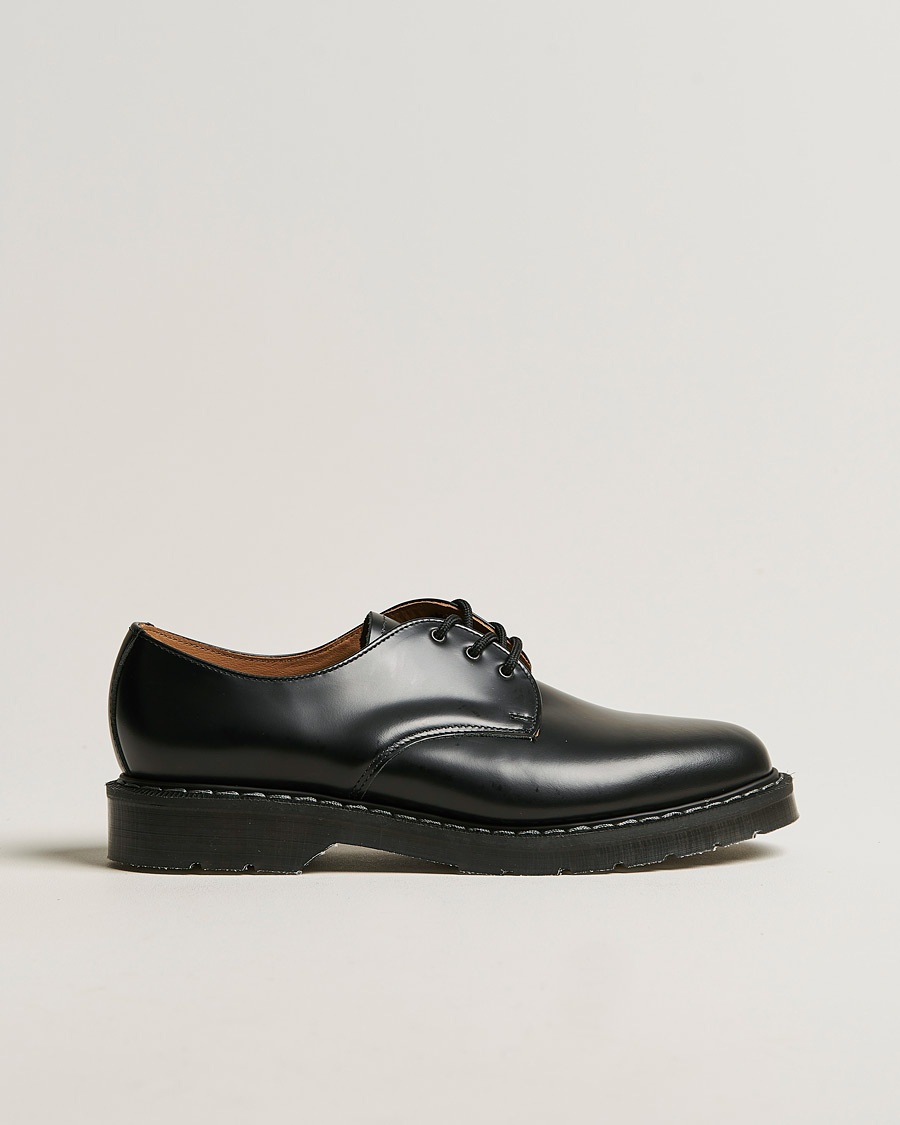 Fred Perry Linden Suede Derby Black at CareOfCarl.com